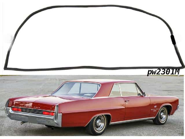 63-64 Grand Prix REAR window seal (+ )